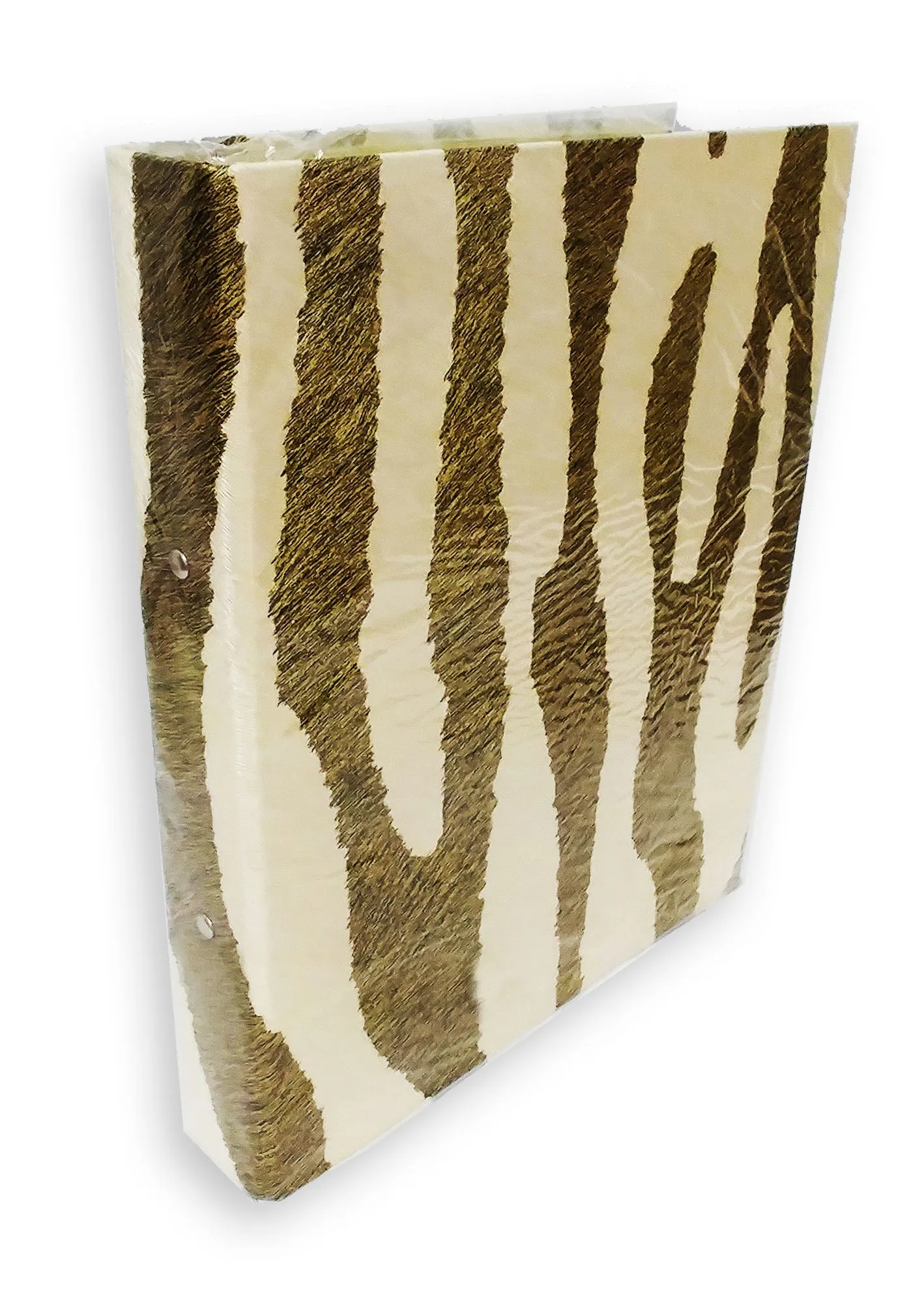 2 Ring Binder A4 Size with Zebra Print