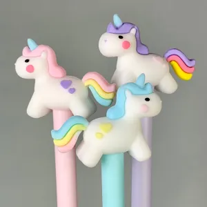 22343 UNICORN RAINBOW TAIL GEL PEN-36