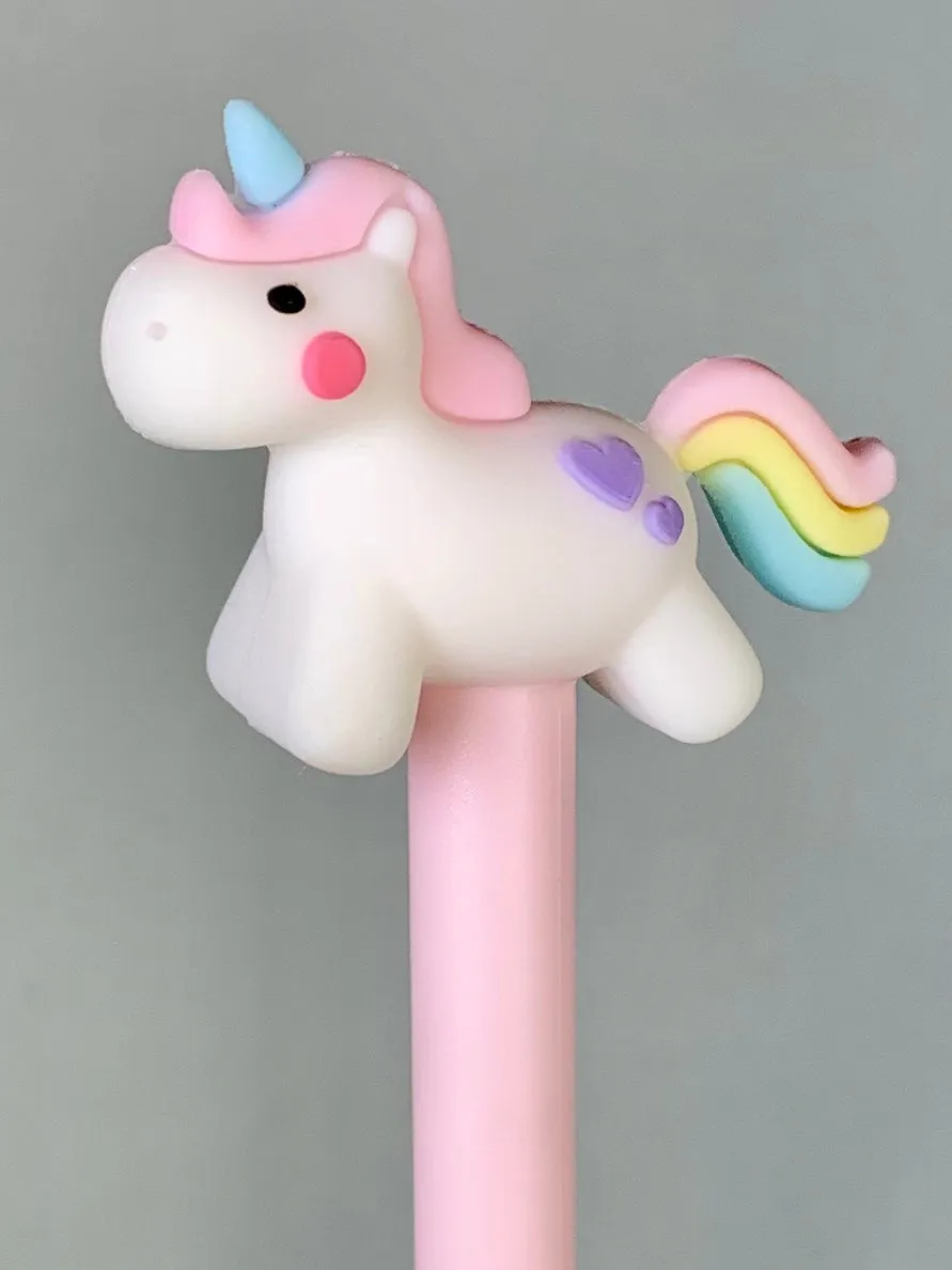 22343 UNICORN RAINBOW TAIL GEL PEN-36