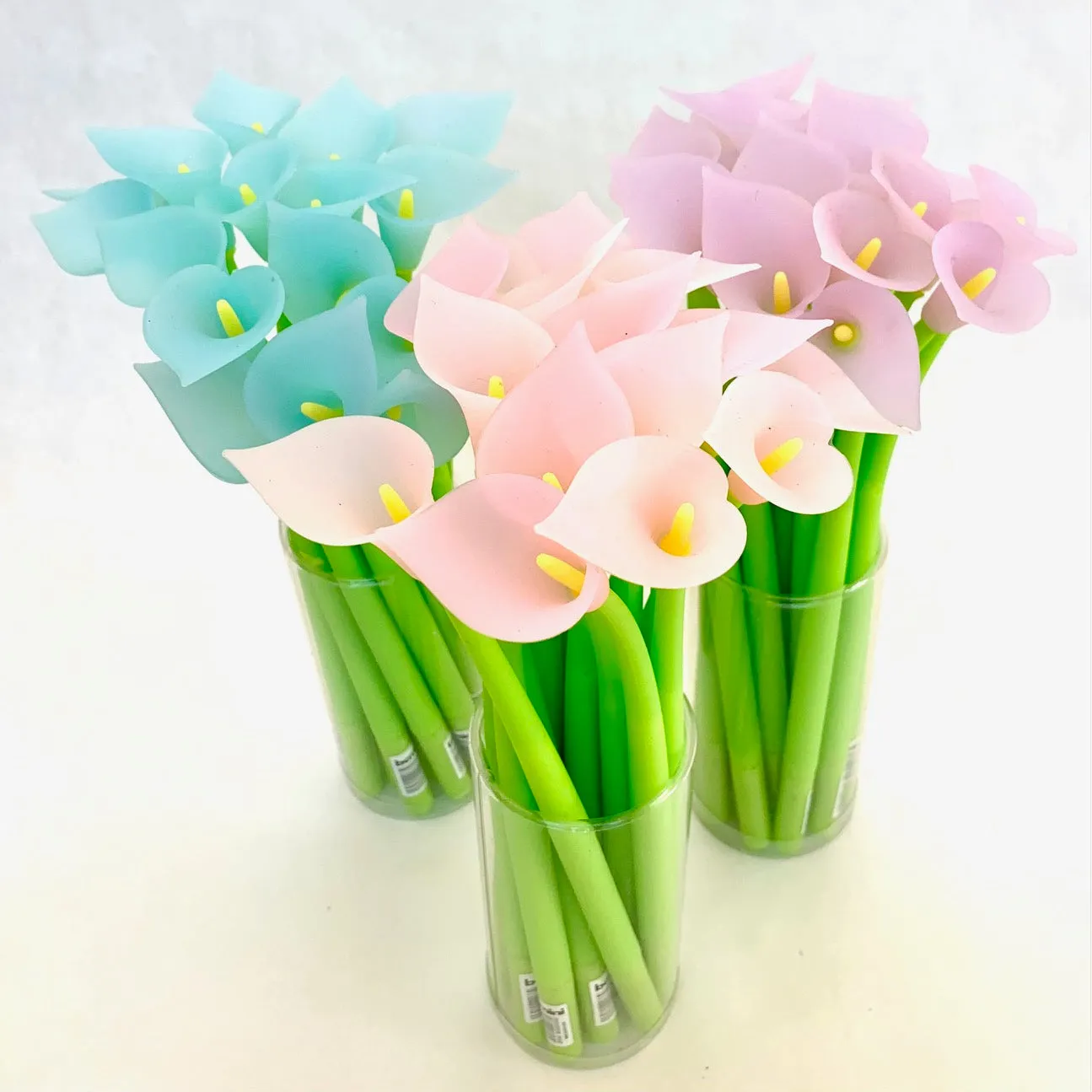 22412 COLOR CHANGING LILY FLOWER GEL PEN-48