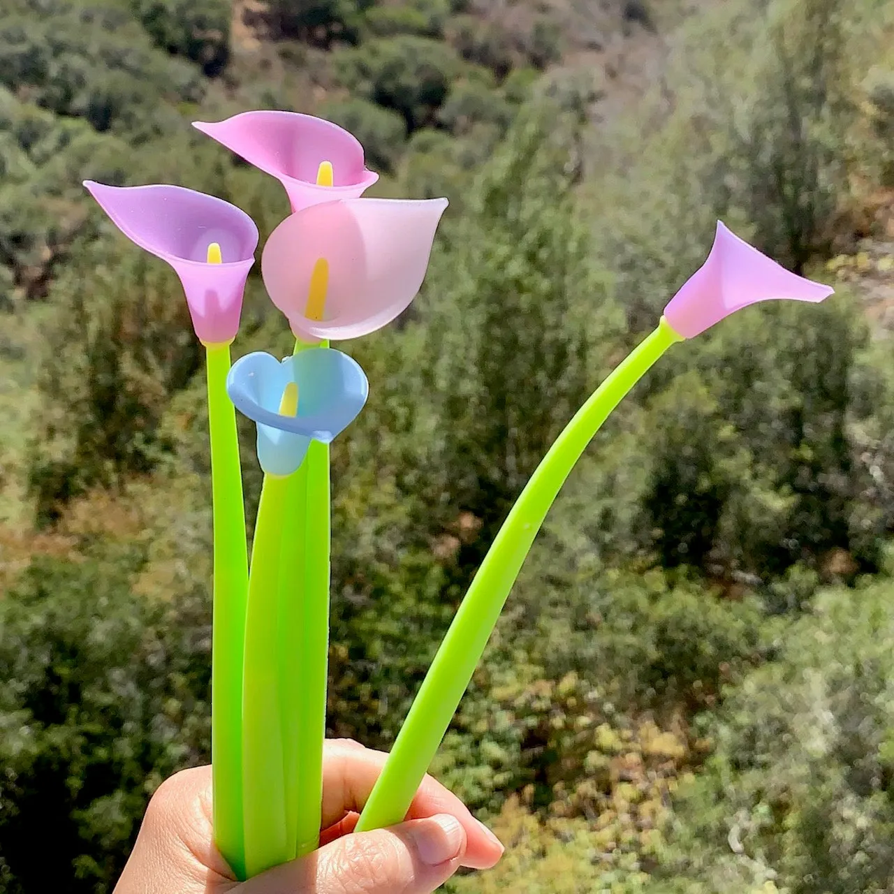 22412 COLOR CHANGING LILY FLOWER GEL PEN-48