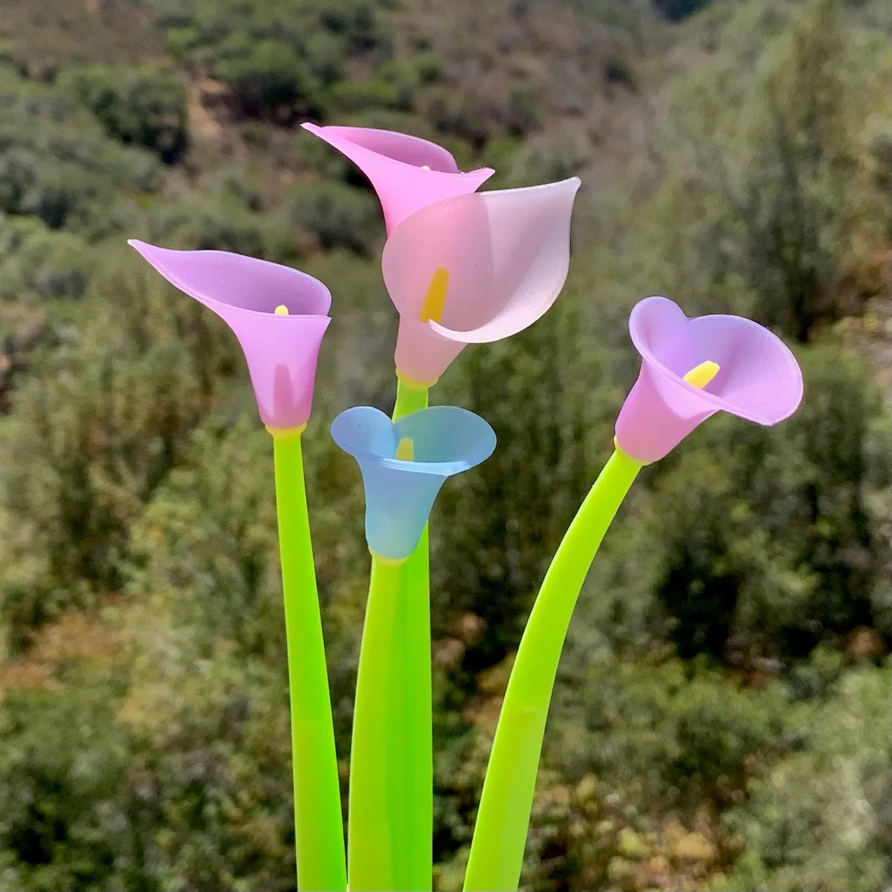 22412 COLOR CHANGING LILY FLOWER GEL PEN-48