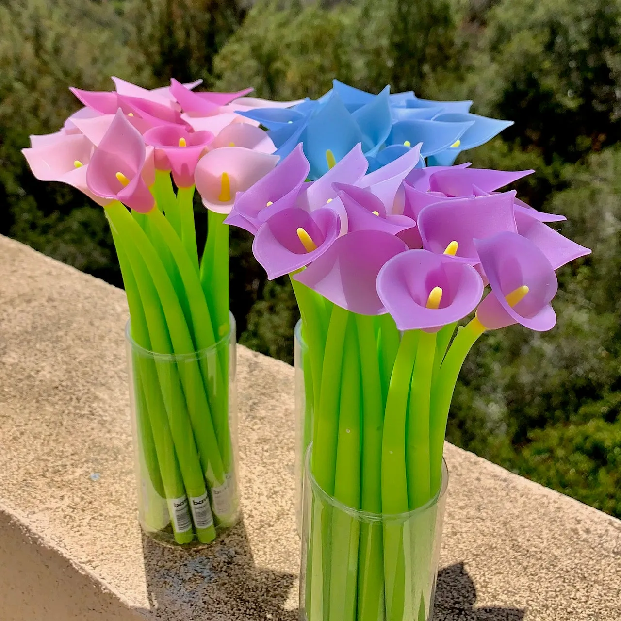 22412 COLOR CHANGING LILY FLOWER GEL PEN-48