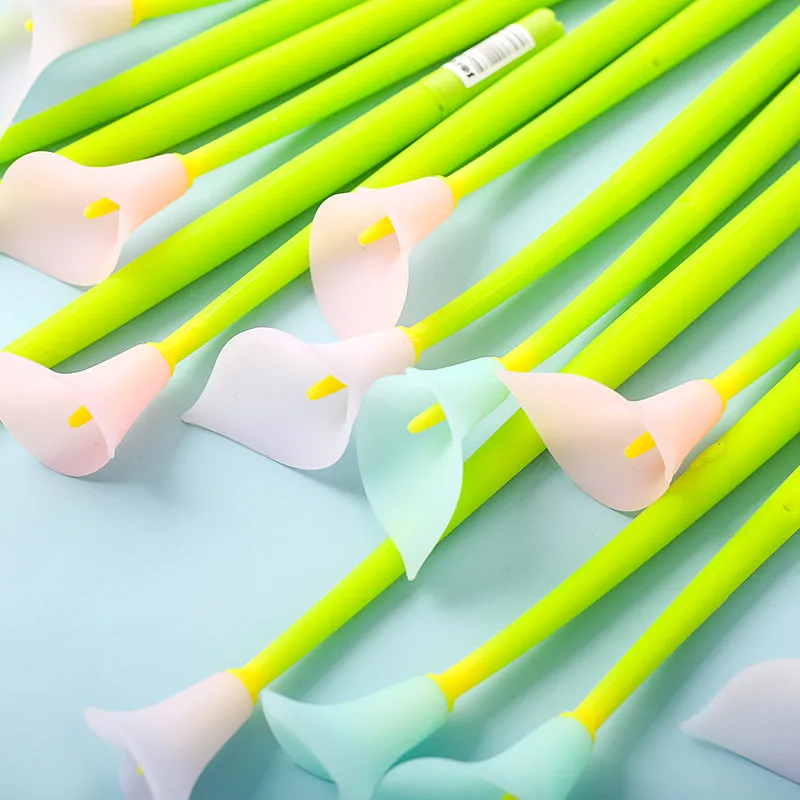 22412 COLOR CHANGING LILY FLOWER GEL PEN-48