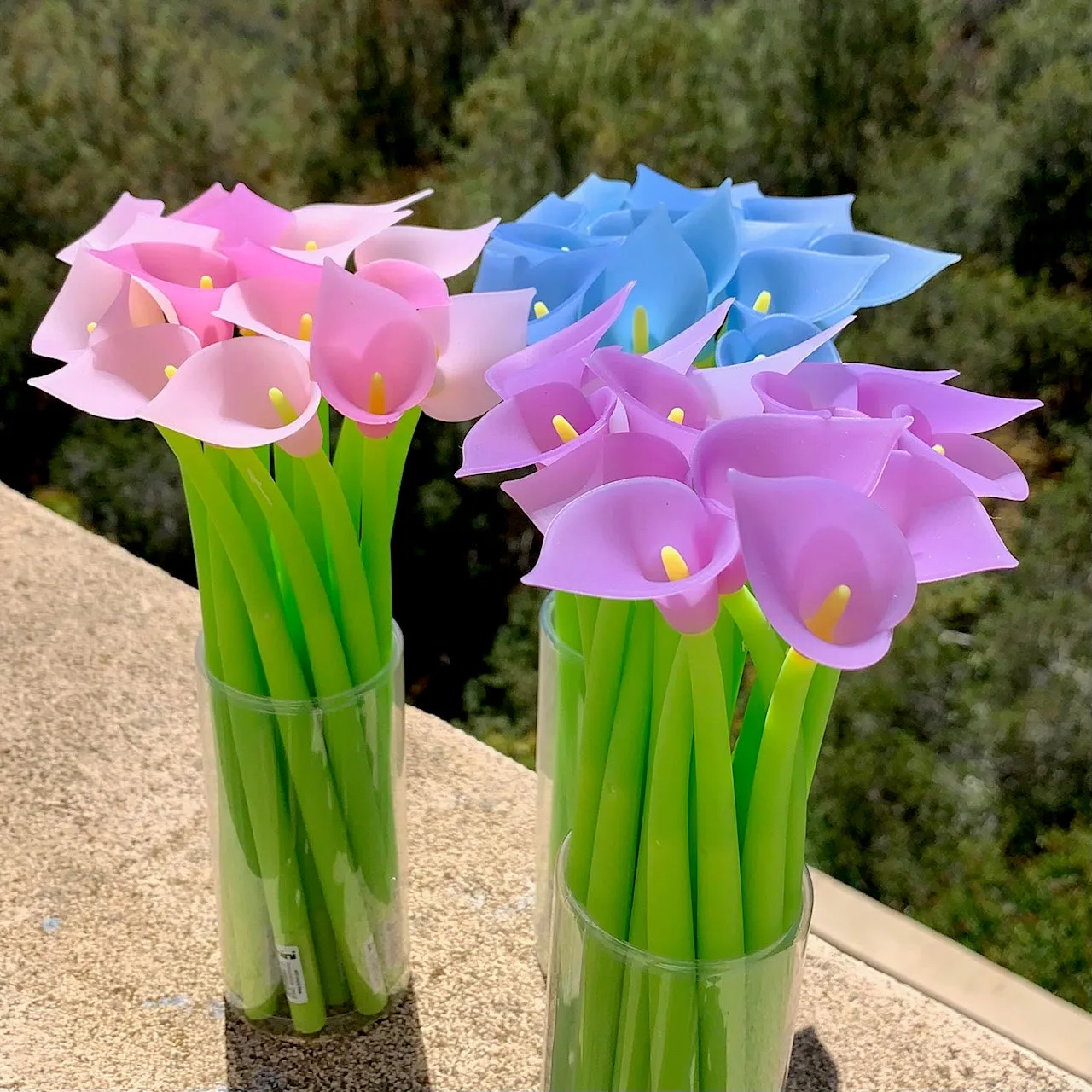 22412 COLOR CHANGING LILY FLOWER GEL PEN-48