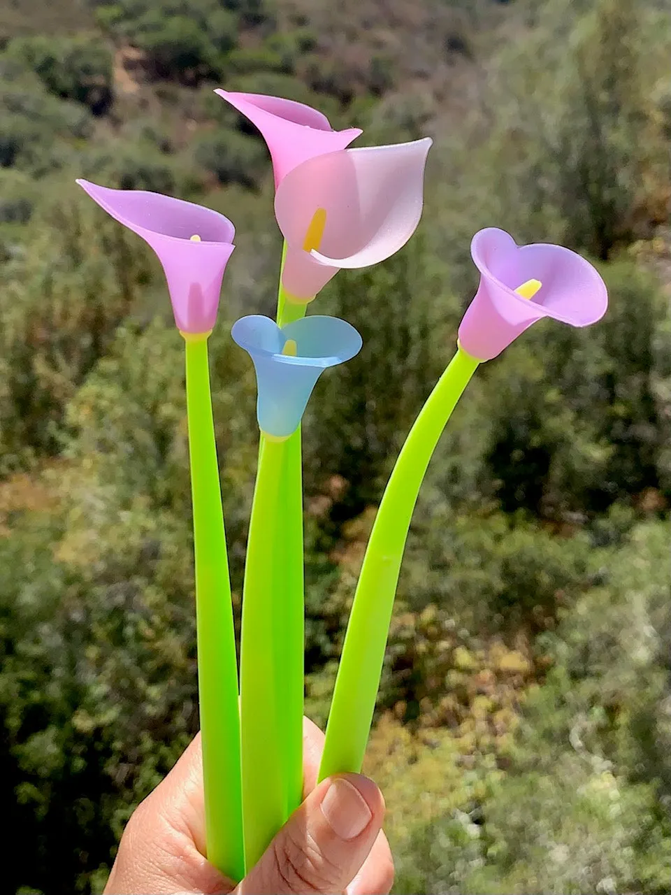 22412 COLOR CHANGING LILY FLOWER GEL PEN-48