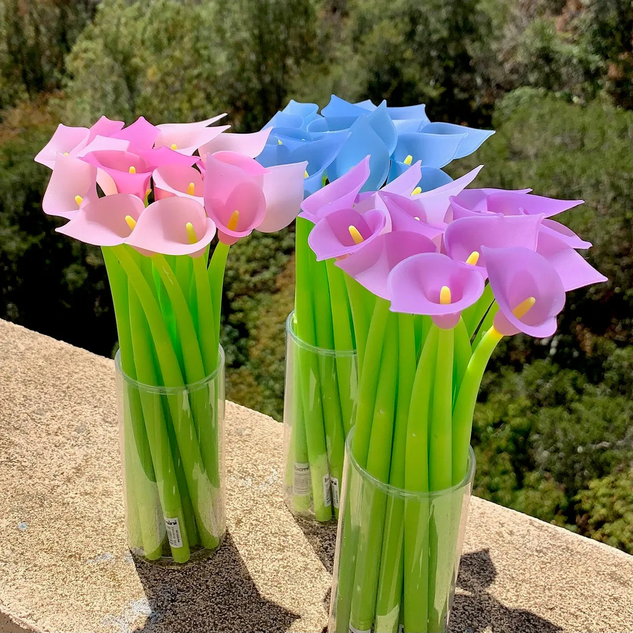 22412 COLOR CHANGING LILY FLOWER GEL PEN-48