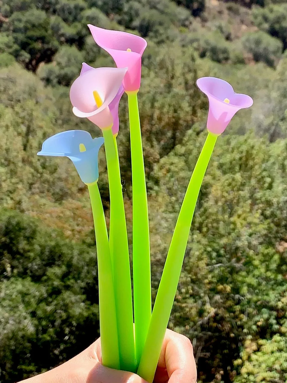 22412 COLOR CHANGING LILY FLOWER GEL PEN-48