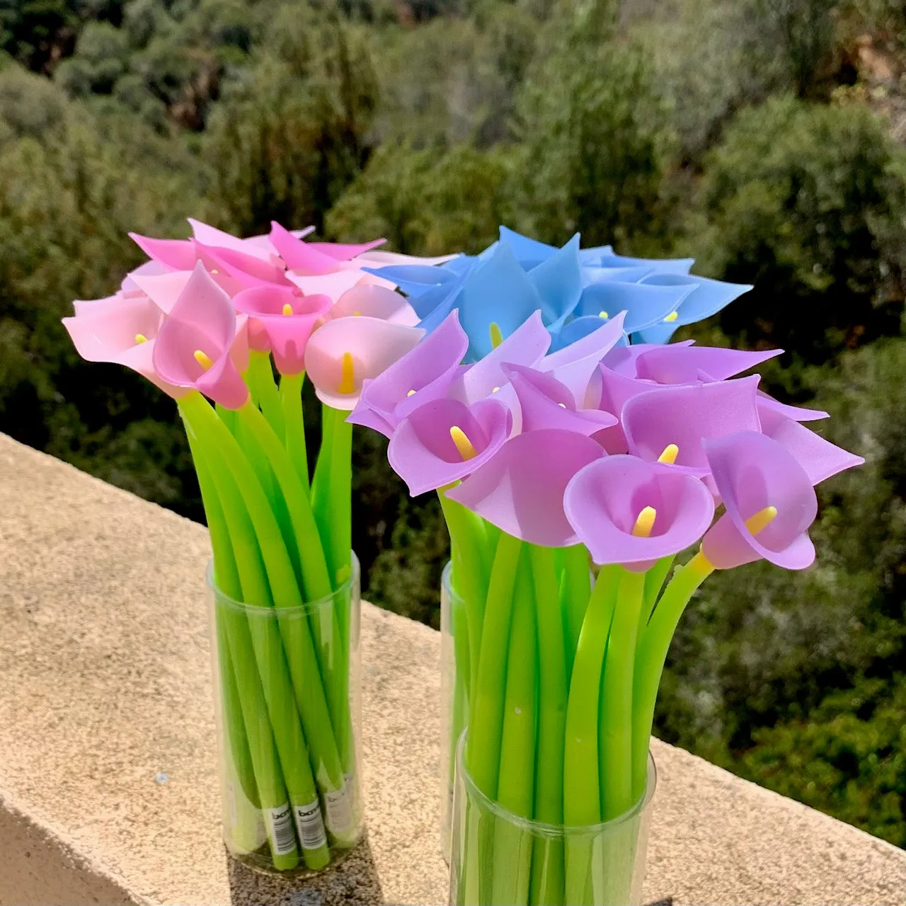 22412 COLOR CHANGING LILY FLOWER GEL PEN-48