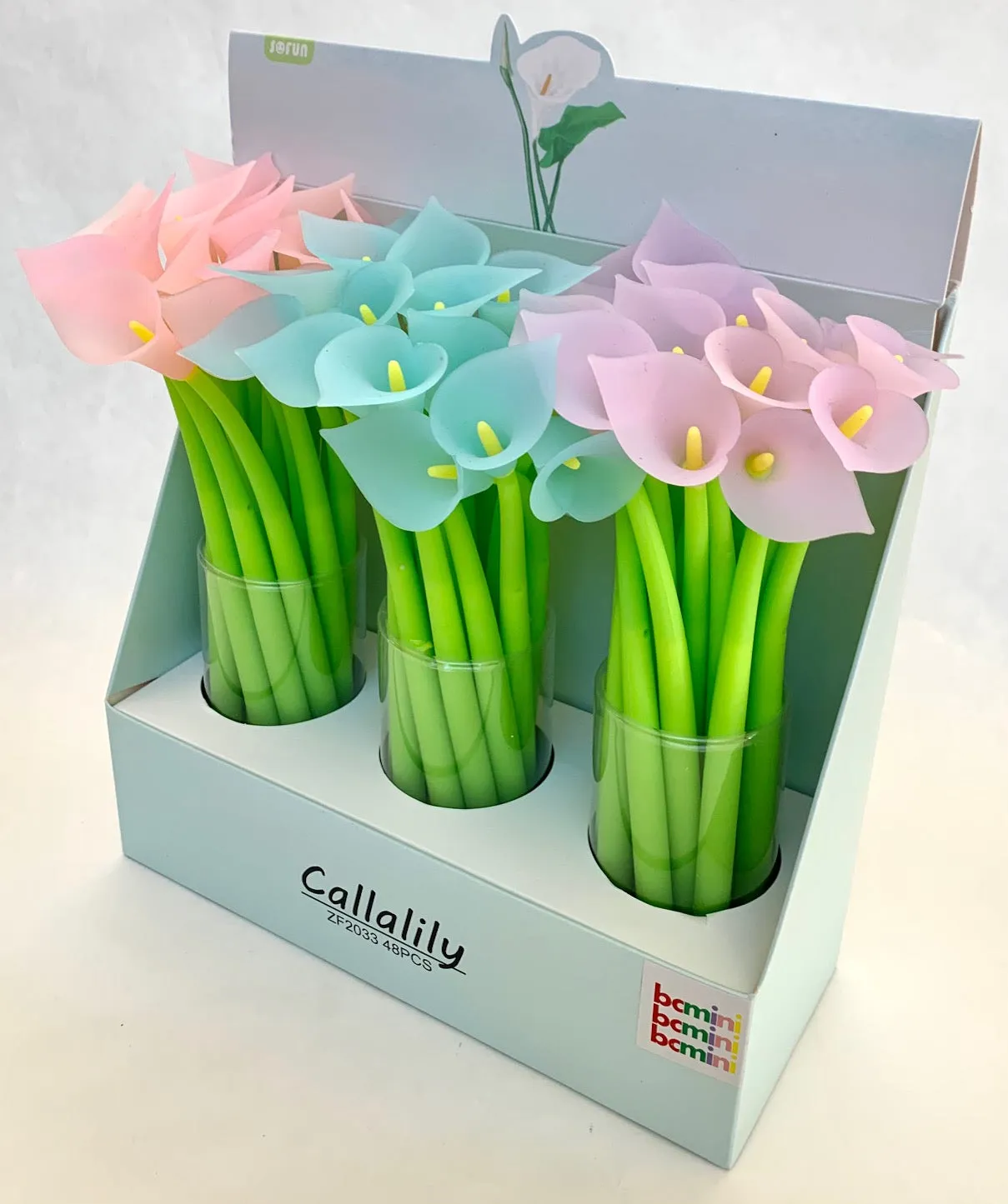 22412 COLOR CHANGING LILY FLOWER GEL PEN-48