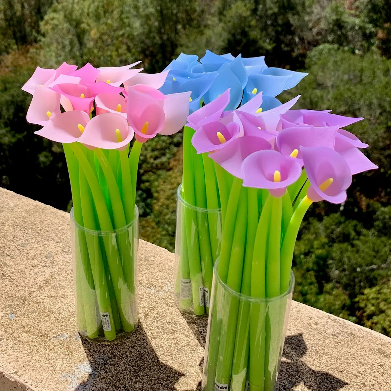 22412 COLOR CHANGING LILY FLOWER GEL PEN-48