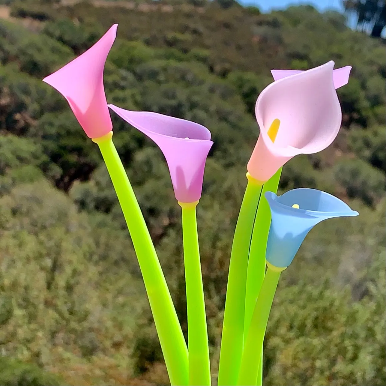 22412 COLOR CHANGING LILY FLOWER GEL PEN-48