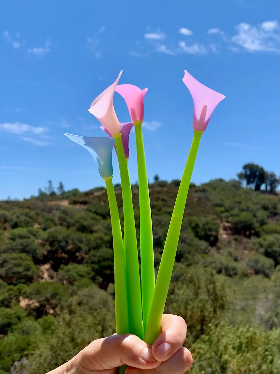 22412 COLOR CHANGING LILY FLOWER GEL PEN-48
