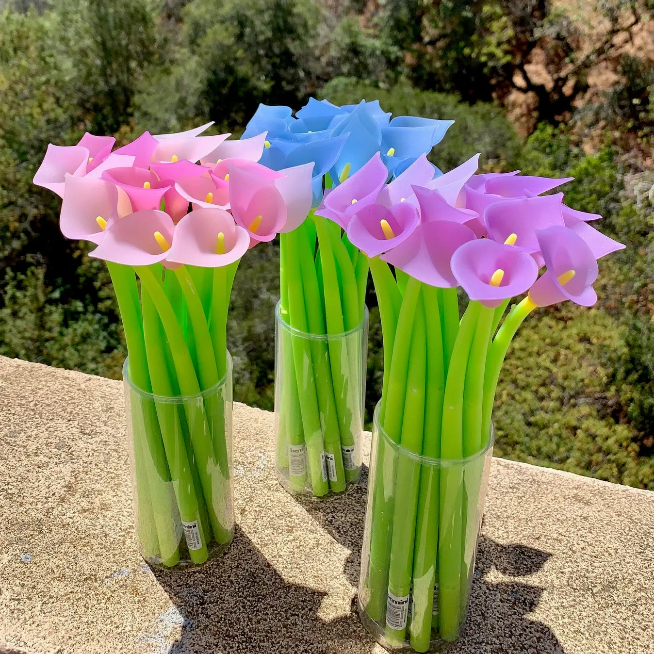 22412 COLOR CHANGING LILY FLOWER GEL PEN-48