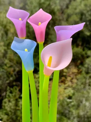 22412 COLOR CHANGING LILY FLOWER GEL PEN-48