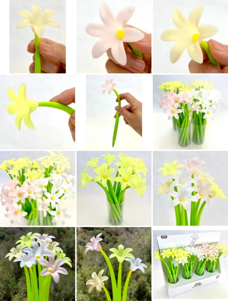 224142 LILY FLOWER GEL PEN-41