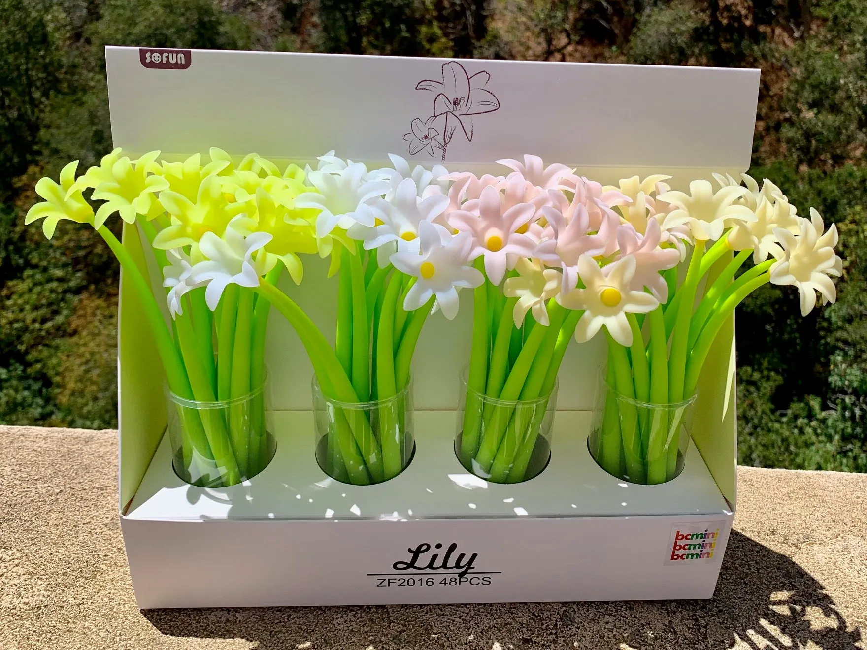 224142 LILY FLOWER GEL PEN-41