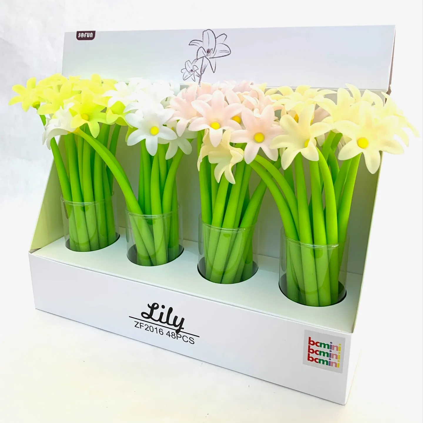 224142 LILY FLOWER GEL PEN-41