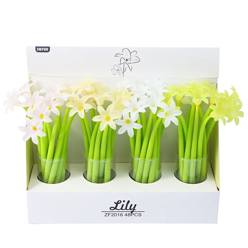 224142 LILY FLOWER GEL PEN-41