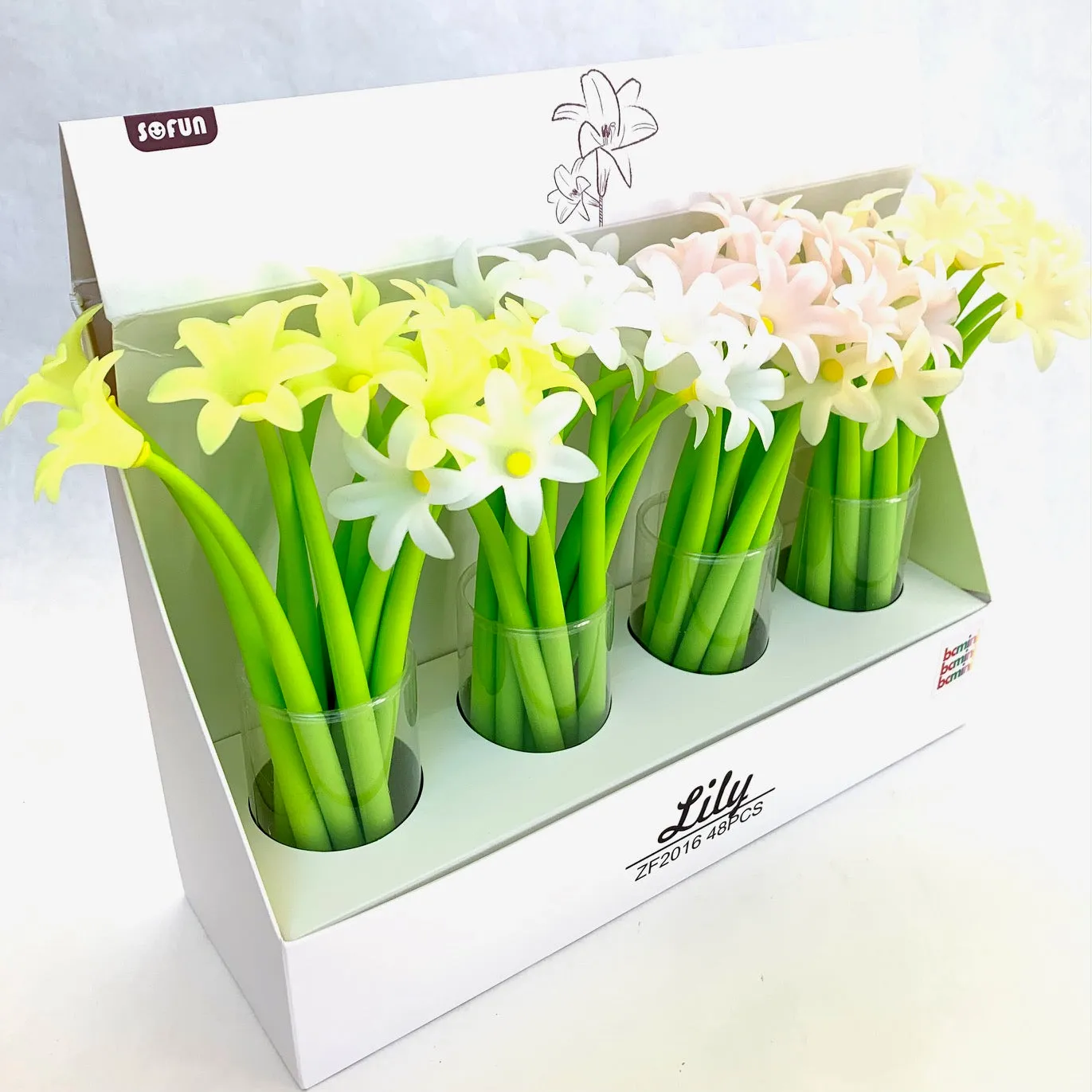 224142 LILY FLOWER GEL PEN-41
