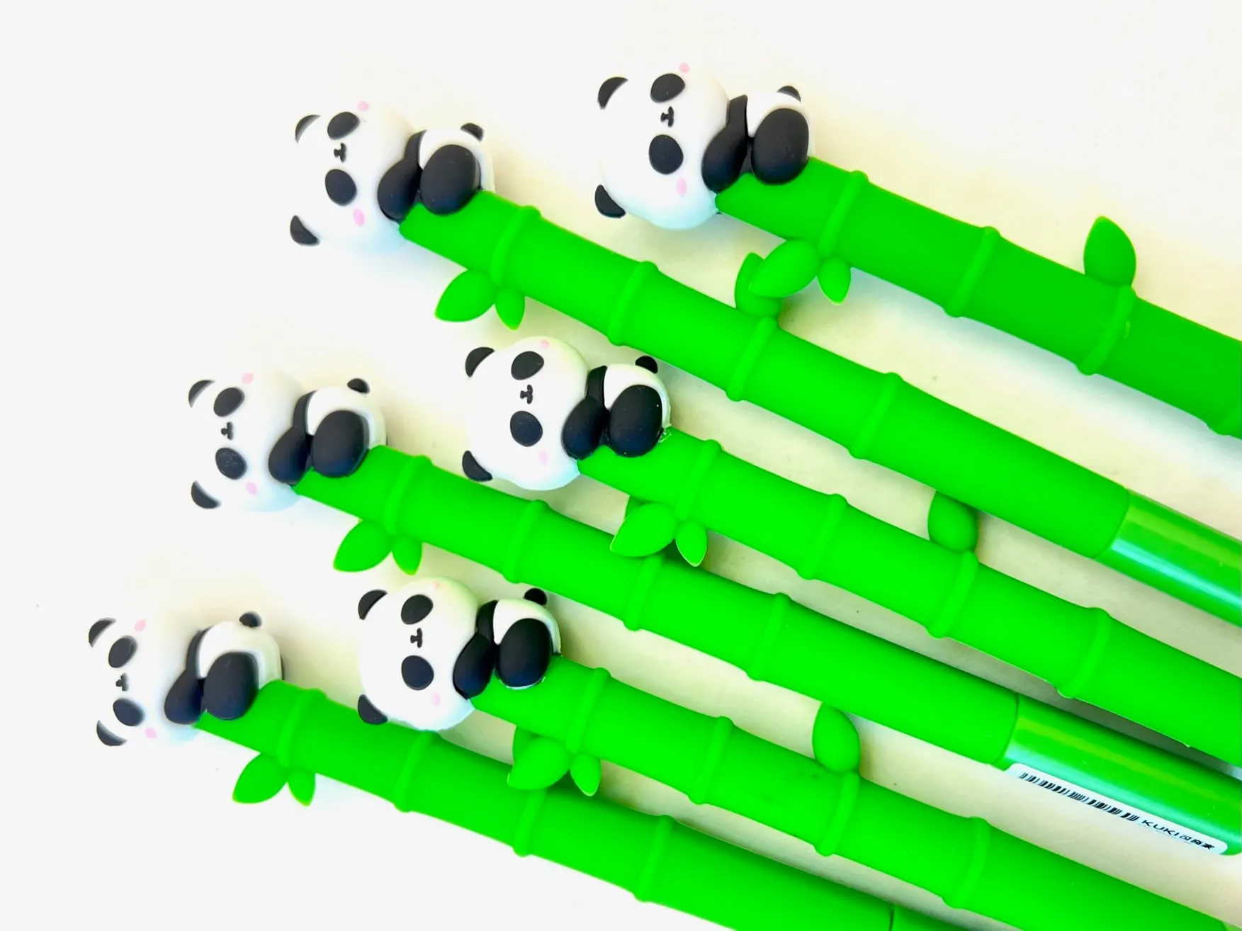 22477 PANDA BAMBOO GEL PEN-48