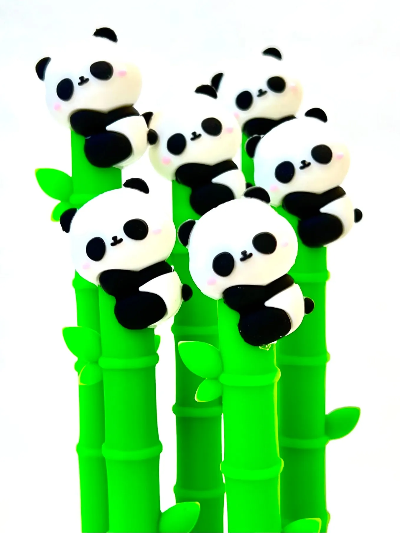 22477 PANDA BAMBOO GEL PEN-48