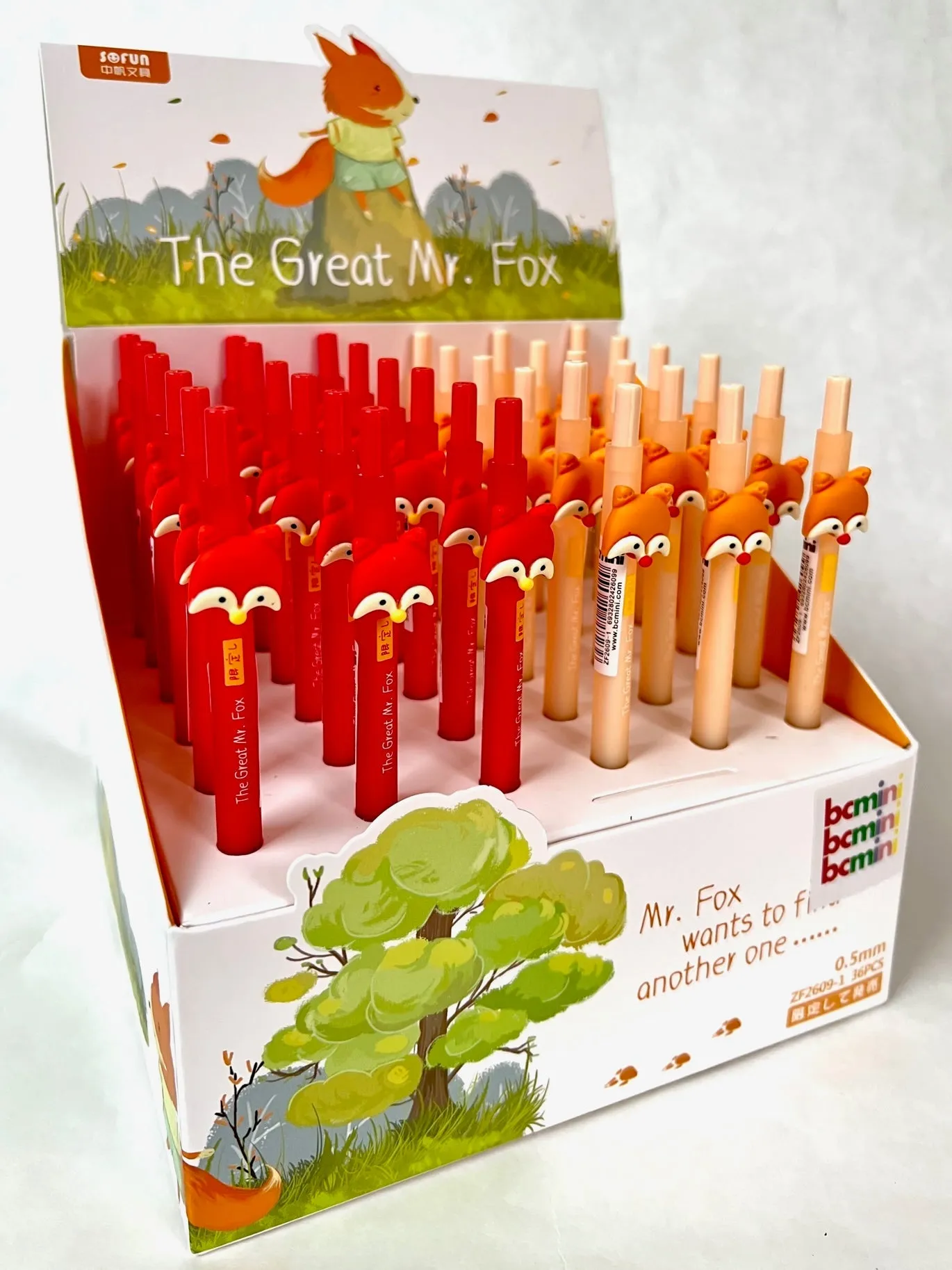 225312 FOX RETRACTABLE GEL PEN-28
