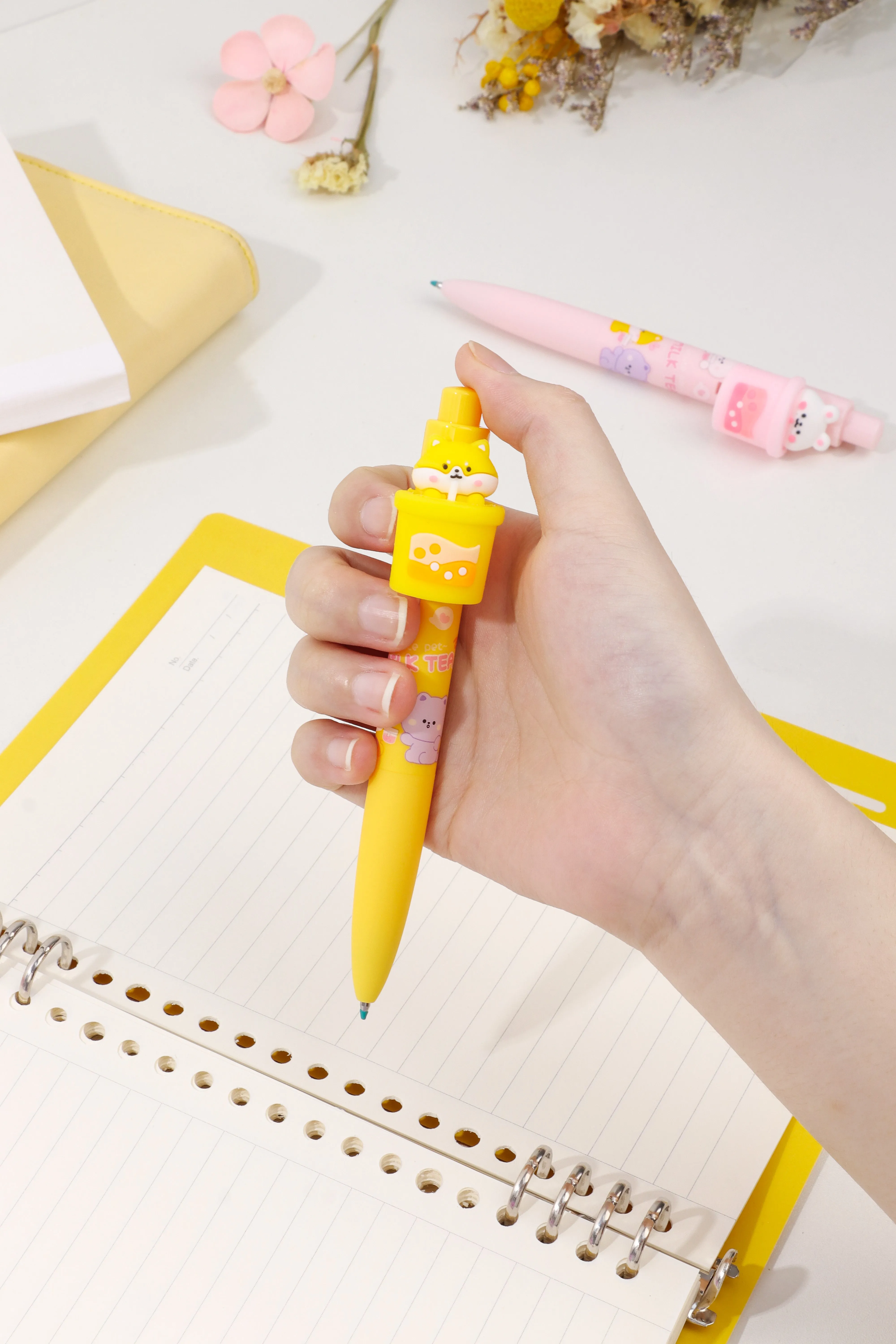 22648 BOBA PET RETRACTABLE GEL PEN-36