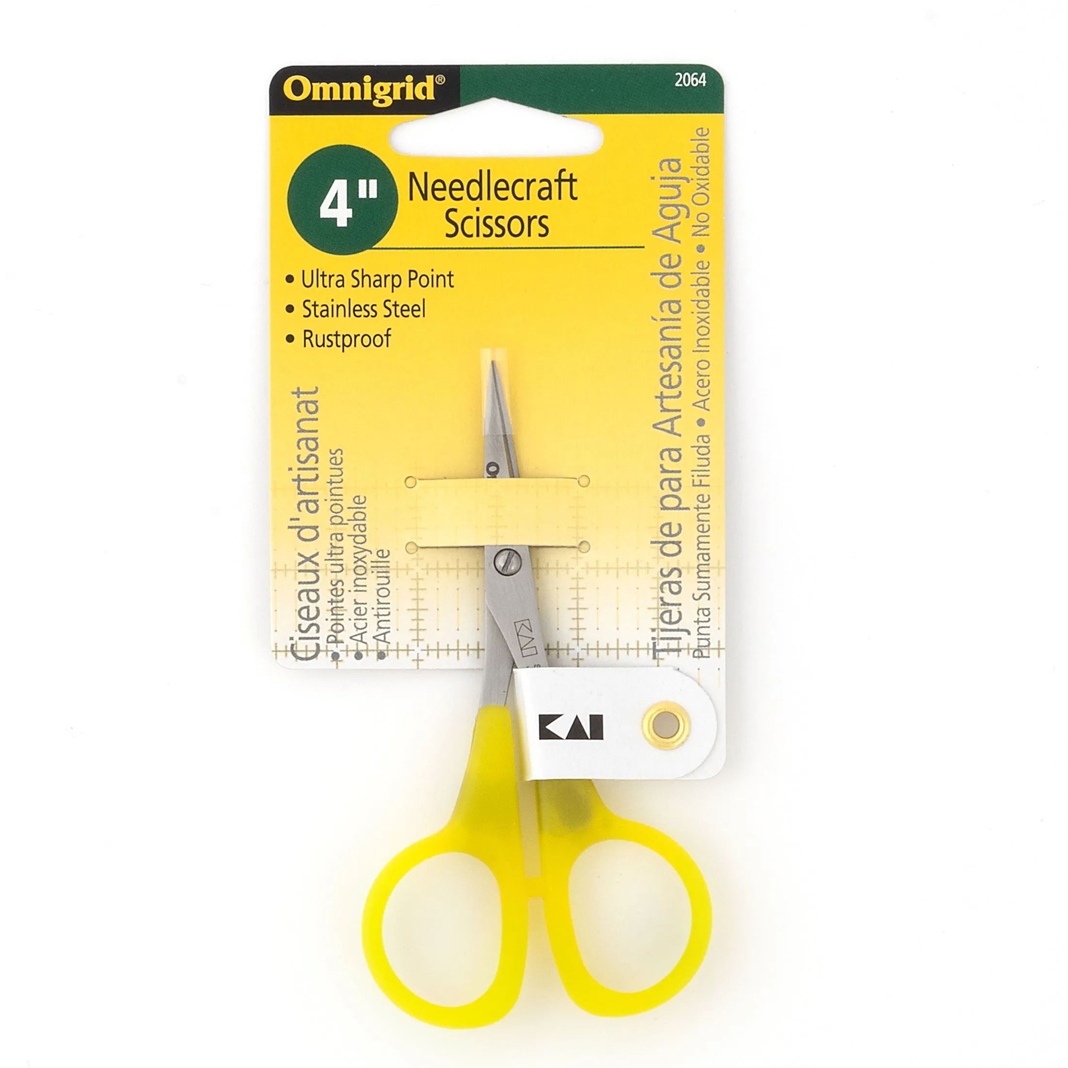 4" Embroidery Scissors, Stainless Steel