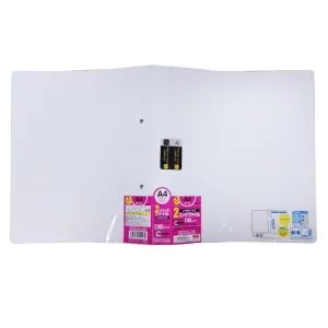 A4 2 Ring File White Color Series
