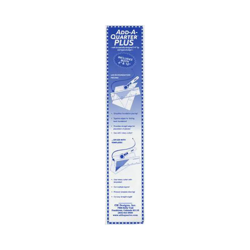 Add A-Quarter Plus Ruler Combo Pack
