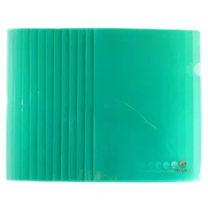 Atlas Clear Folder PP A4 Green
