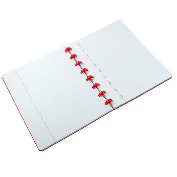 Atoma Classic Colours Card Cover Disc-Bound Refillable Notebook 165 x 210