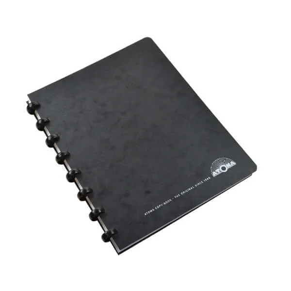 Atoma Classic Colours Card Cover Disc-Bound Refillable Notebook 165 x 210