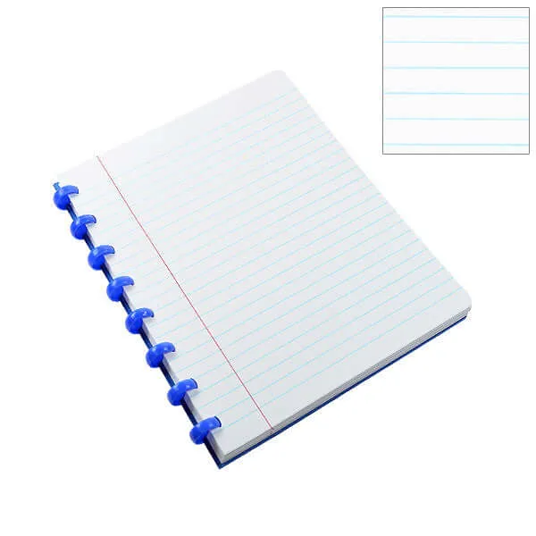 Atoma Classic Colours Card Cover Disc-Bound Refillable Notebook 165 x 210