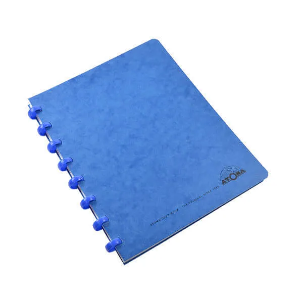 Atoma Classic Colours Card Cover Disc-Bound Refillable Notebook 165 x 210