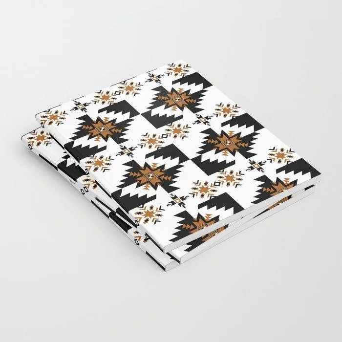 Aztec Golden Tribal Bespoke Notebook