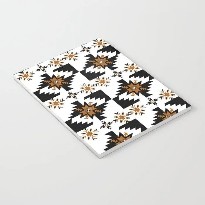 Aztec Golden Tribal Bespoke Notebook