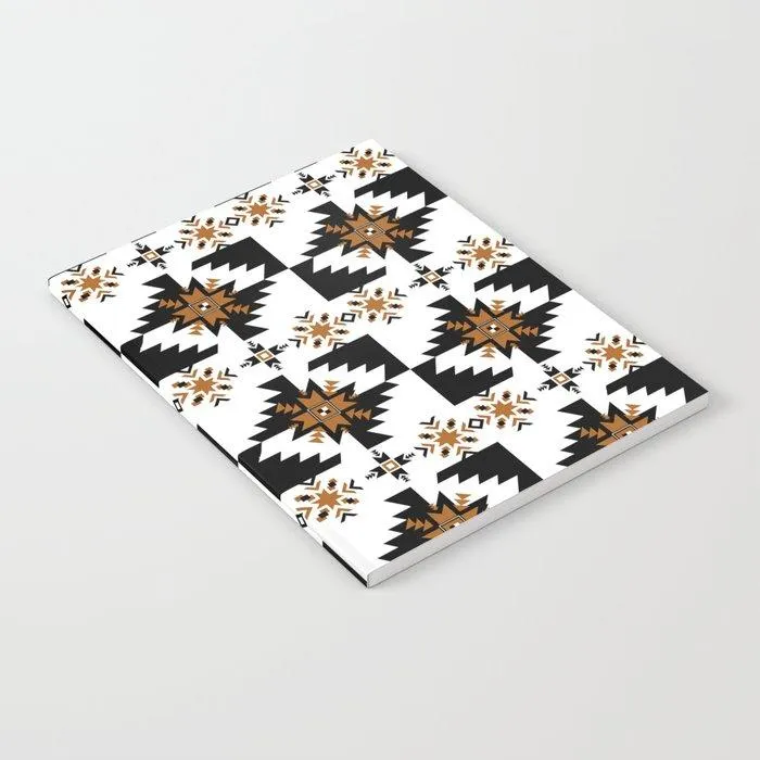 Aztec Golden Tribal Bespoke Notebook