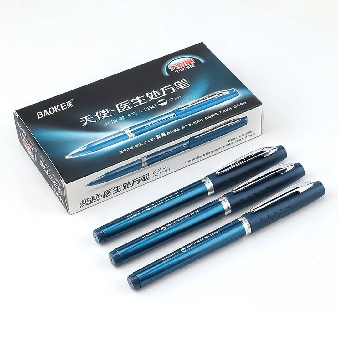 Baoke 0.7mm Gel Pens Pack of 6