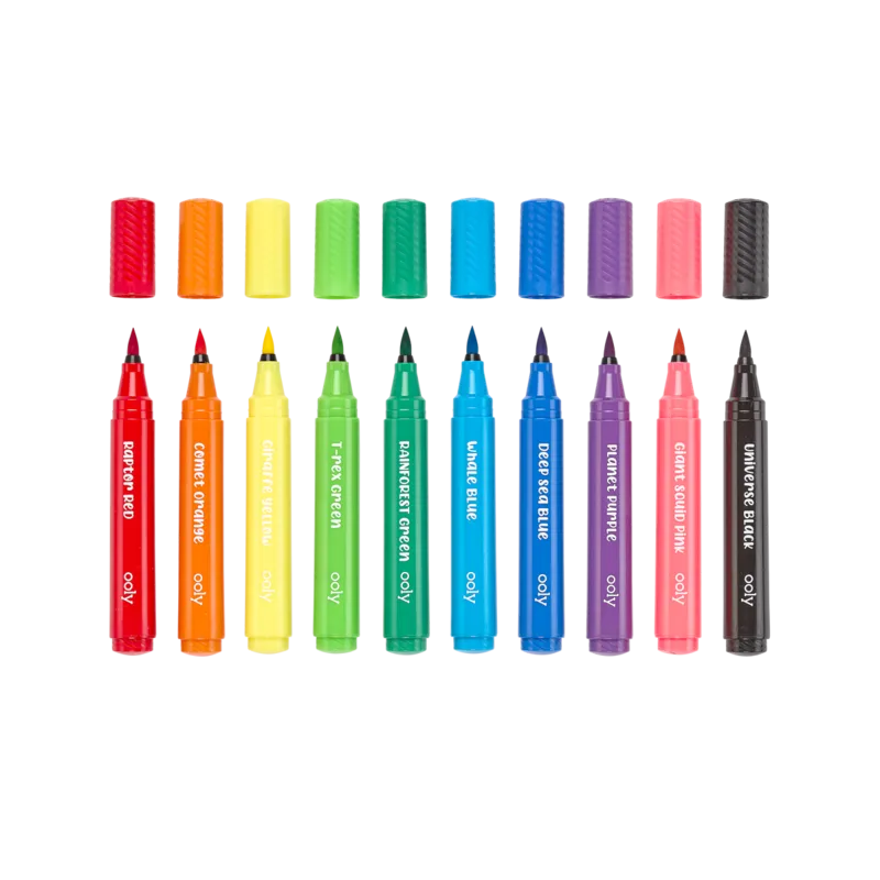 Big Bright Brush Markers