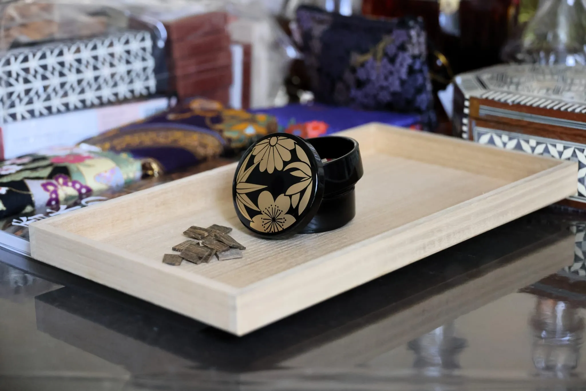 Black Wild Japanese Kyara/Kinam plate 1 Gram