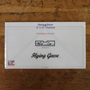 Bloc Loc Flying Geese 6" x 12" Ruler