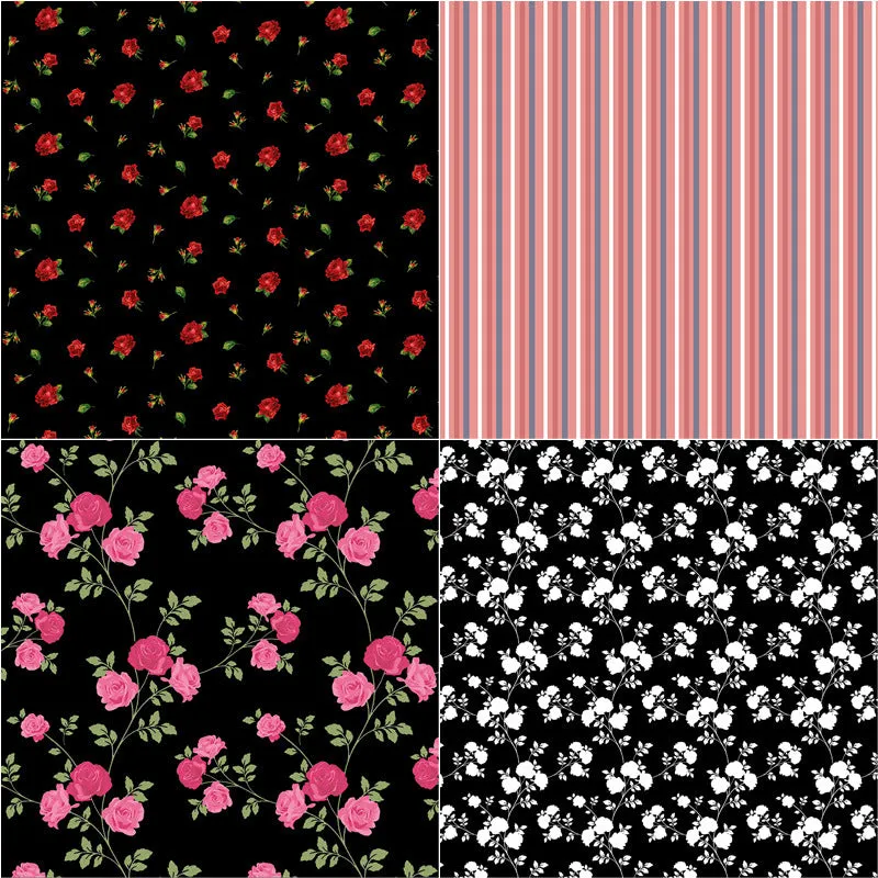 Bold Floral Paper Pad (12 Sheets) (PW-WG95206-01)