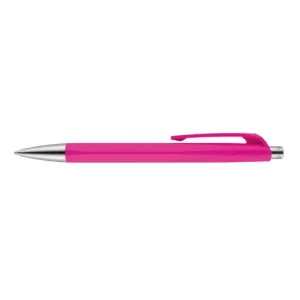 Caran d'Ache 888 Infinite Ballpoint Pen, Ruby Pink w/ Blue Ink