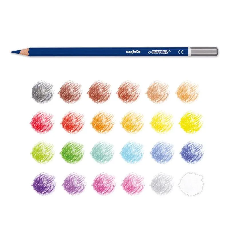 Carioca 24 Aquarell Colors
