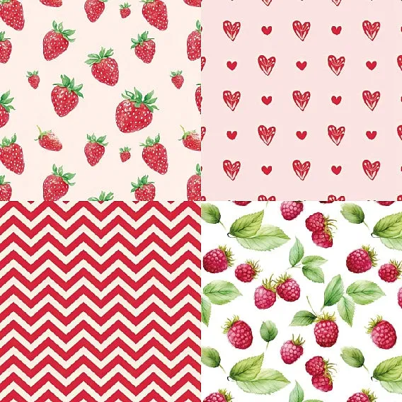 Cherries Paper Pad (24 Sheets) (PW-WGE3A59-01)