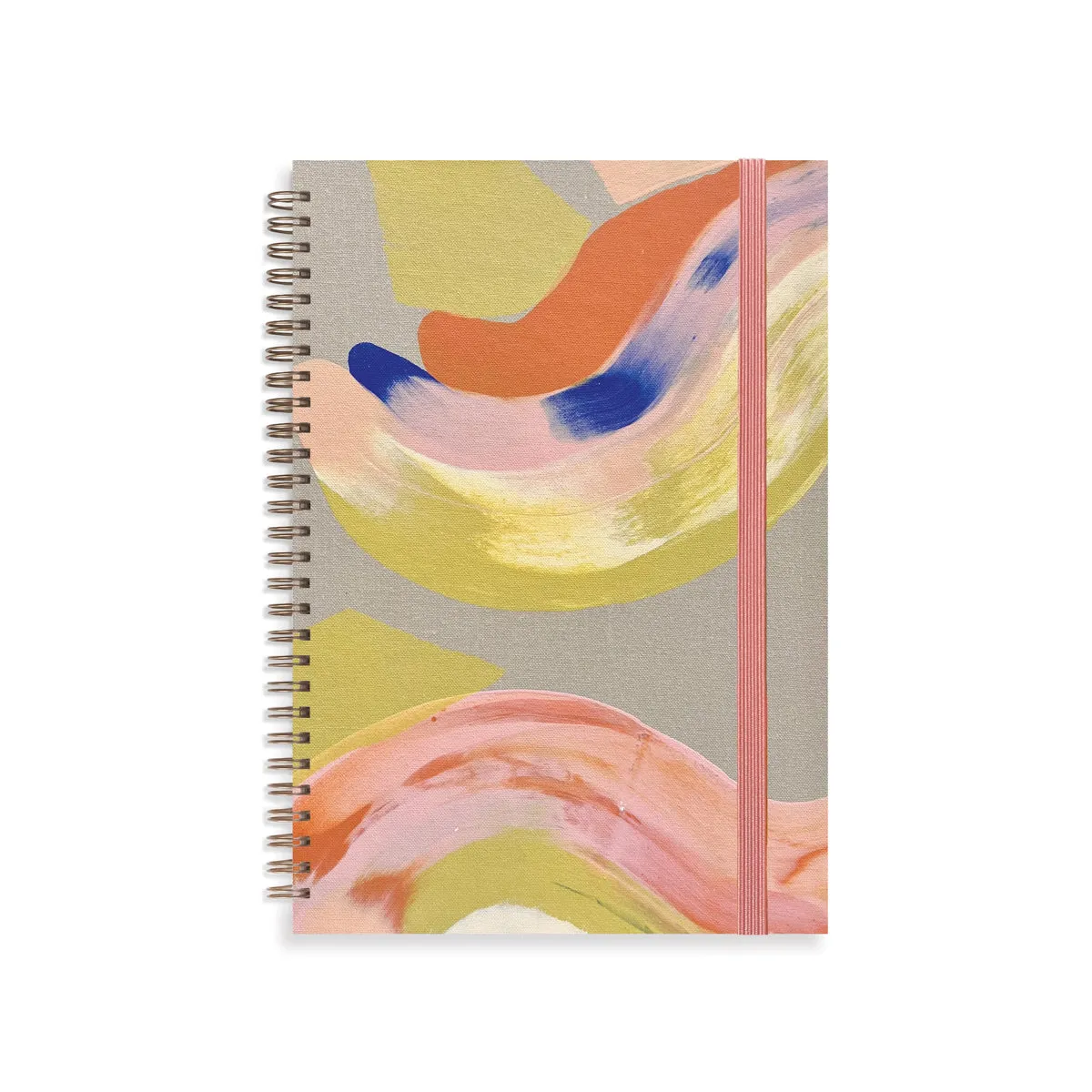 Citron hand-painted B5 journal