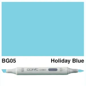 Copic Ciao Marker Bg 05 Holiday Blue