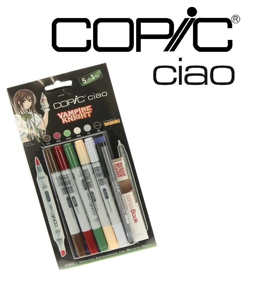 Copic Ciao Set 5 1 Vampire Knight